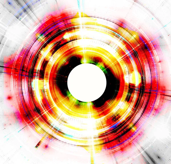 Grunge Adjustment Control Peephole Scale Fractal Art — Stock fotografie