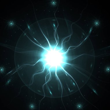 Fraktal Cilia Germ Hücresi - Fraktal Sanat