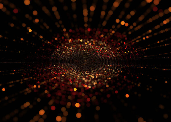  Аннотация Bokeh Background - Fractal Art
