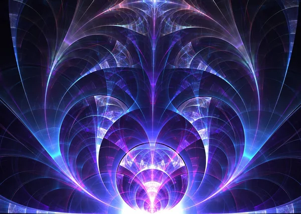 추상적 Fractal Pinnent Background Fractal Art — 스톡 사진