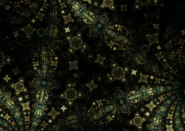 Abstract Fractal Exquisite Pattern Background Fractal Art — Stock Photo, Image