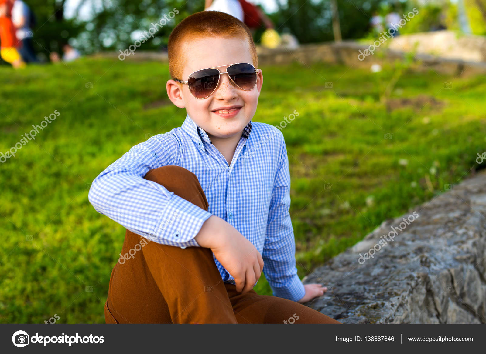 Baby stylish boy with glasses Baby stylish boy with glasses