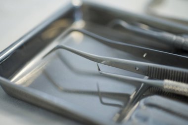 farklı steril diş aletleri