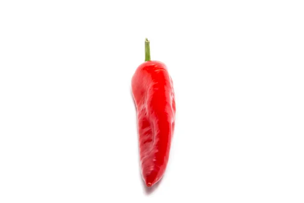 Red pepper isolated on white background — Stock Photo, Image