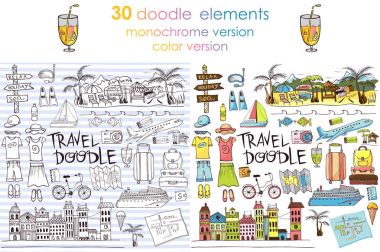 Turizm Sanayi doodle