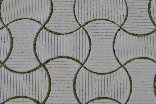 Gri kaldırım döşeme düşündüm.