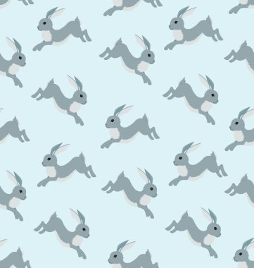 Tavşan çalıştıran ile seamless modeli