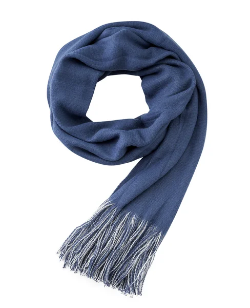 Beyaz arka plan üzerinde izole eşarp