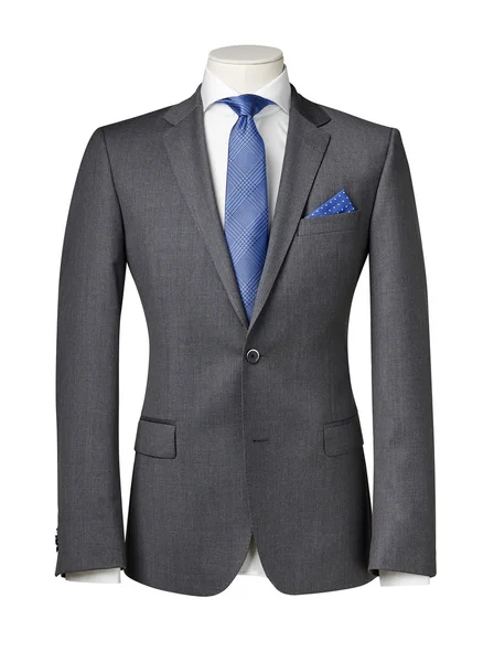 Business-Anzug auf Schaufensterpuppe mit Clipping-Pfad — Stockfoto
