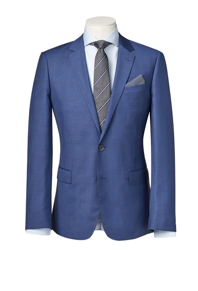 Business suit on Mannequin with clipping path — Stock Photo, Image