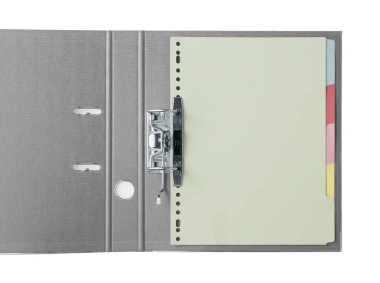 Ciltçi boşaltmak için boş levha ile