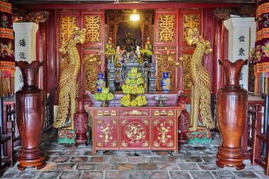 bir Asya tapınak teklifleri ile iç 