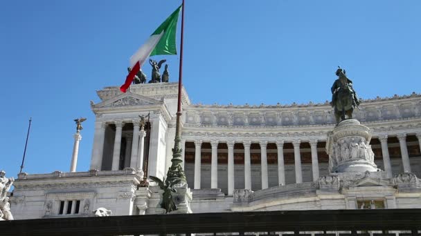 Altare della Patria — Video Stock