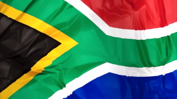 Flag of South Africa — Stock Video