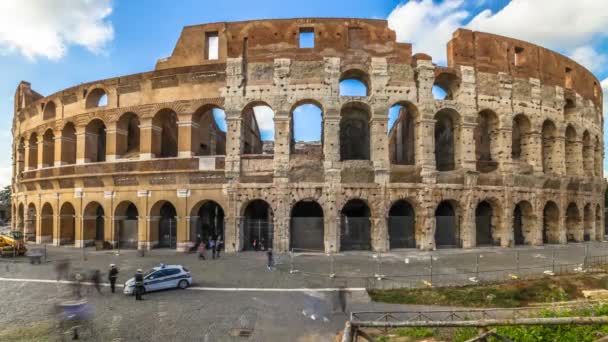 Het Colosseum in Rome — Stockvideo