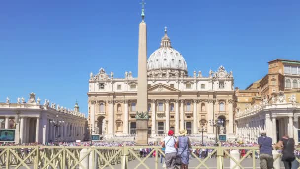 Świętego Piotra w Rzymie — Wideo stockowe