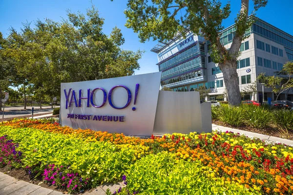 Yahoo hoofdkwartier Silicon Valley — Stockfoto