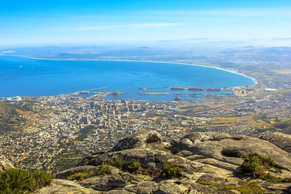 Cape Town havadan görünümü — Stok fotoğraf