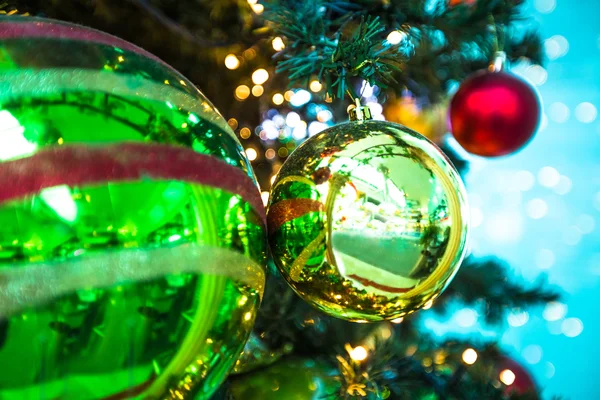 Christmas coloful balls — Stock Photo, Image