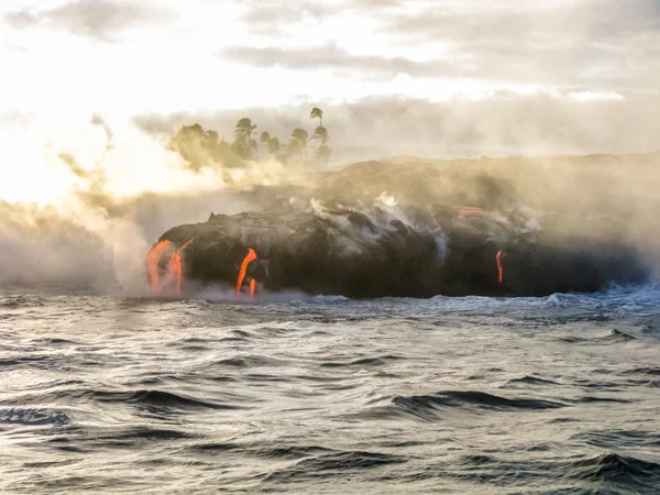 Vulkanische activiteit Hawaii — Stockfoto