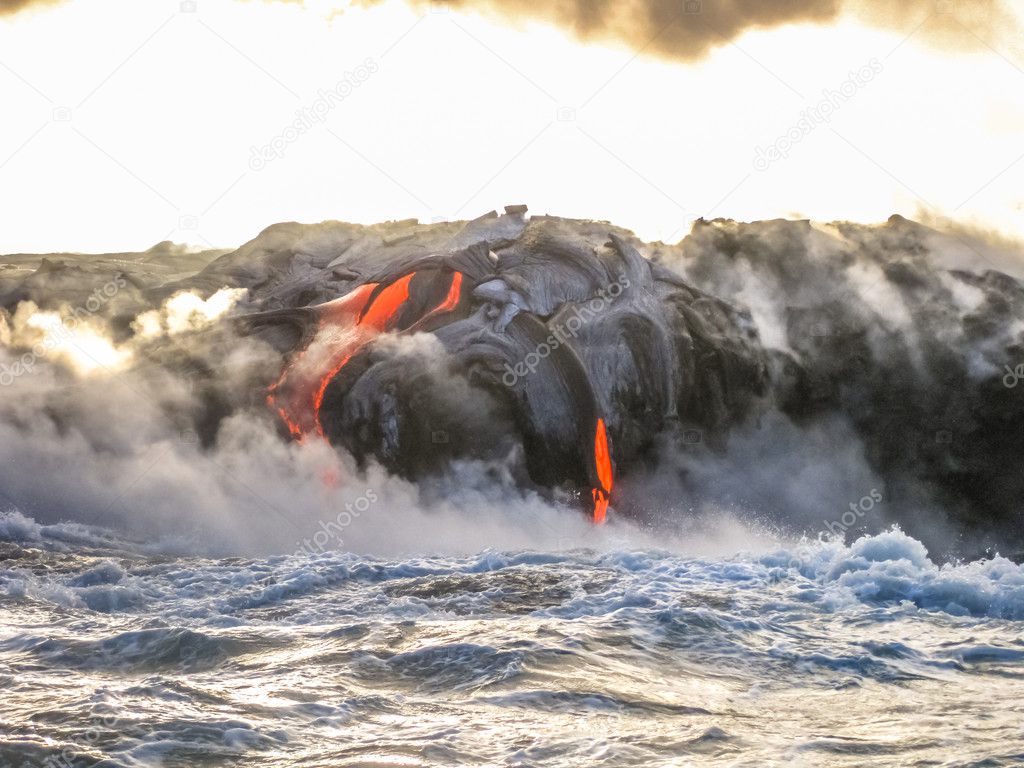 Hawaii lava eruption