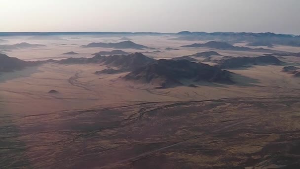 Sossusvlei dunes uçuş — Stok video