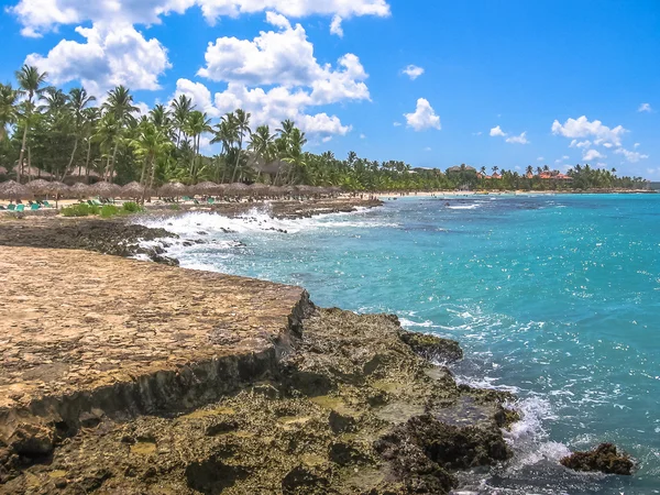 Praia de Bayahibe Caribe — Fotografia de Stock