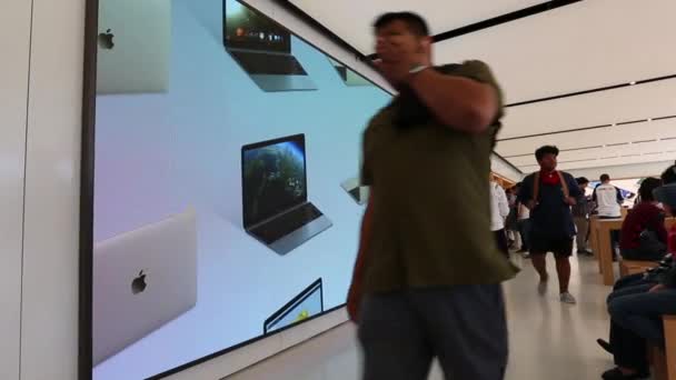 Apple Store Silicon Valley — Video Stock