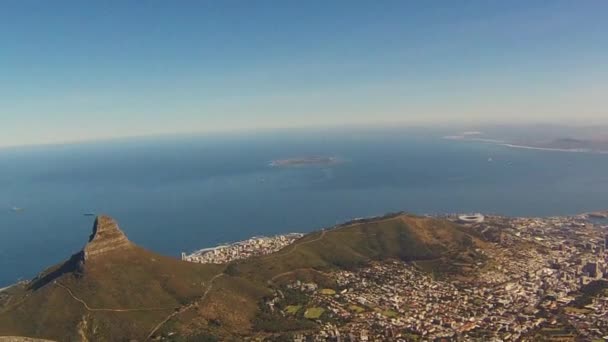 Lions Head Ciudad del Cabo — Vídeo de stock