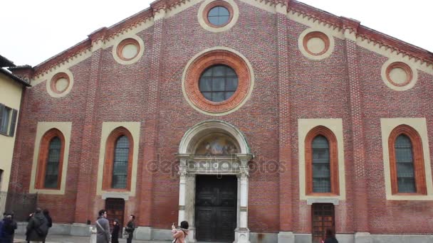 Santa Maria Delle Grazie — Wideo stockowe