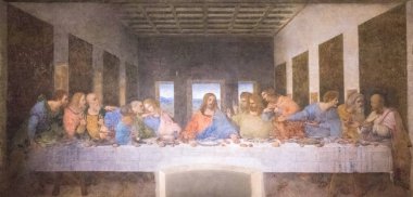 Last Supper painting clipart