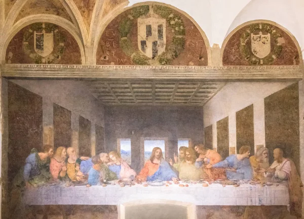 Cenacolo Ζωγραφική Μιλάνο — Φωτογραφία Αρχείου