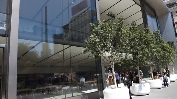 Apple Store Сан-Франциско — стокове відео