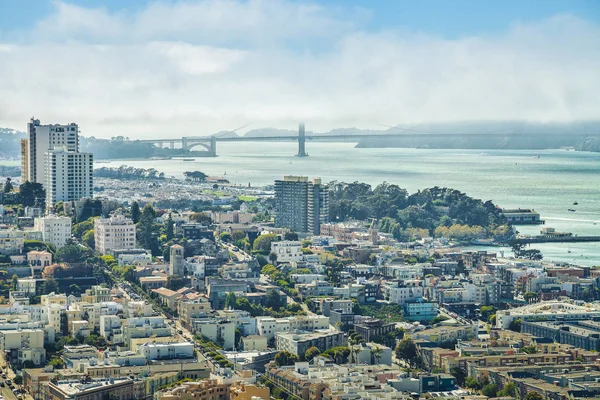 Most Golden Gate v San Franciscu — Stock fotografie