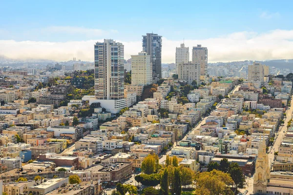 San Francisco Hava Görüntüsü — Stok fotoğraf