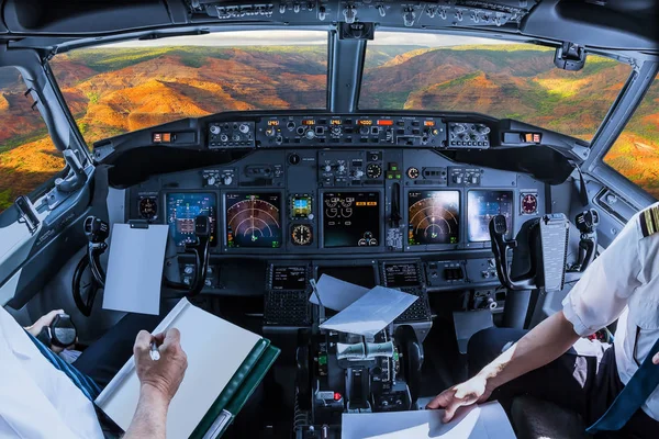 Cockpit in waimea canyon hawaii — Stockfoto