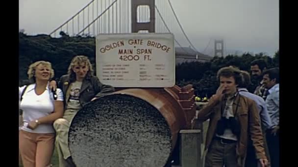 Golden Gate San Francisco — Stock videók