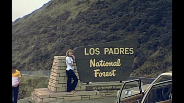 Bosque Nacional Los Padres — Vídeo de stock