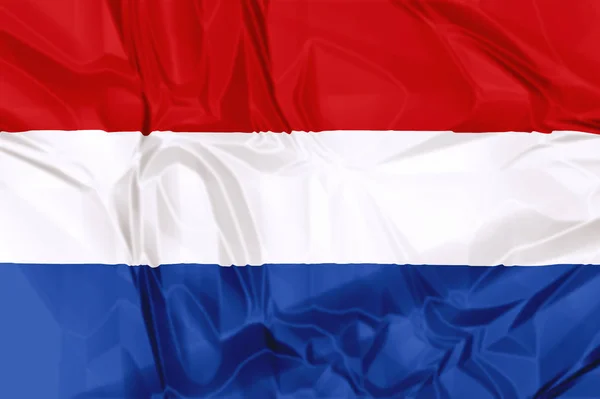 Vlag van Nederland — Stockfoto