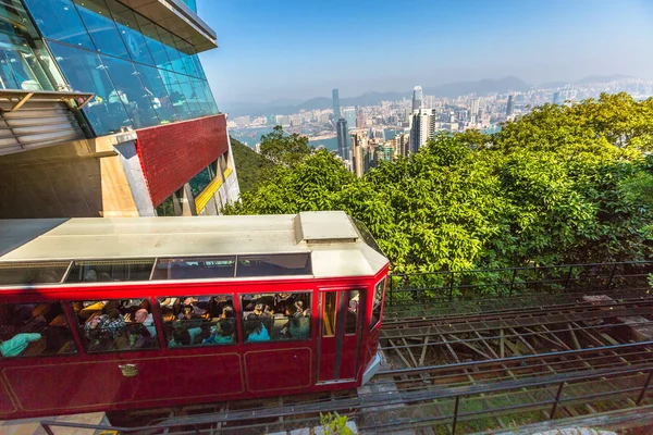 Peak tramvay Hong Kong — Stok fotoğraf
