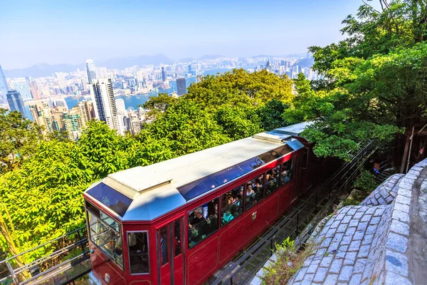 Victoria Peak tramvay — Stok fotoğraf