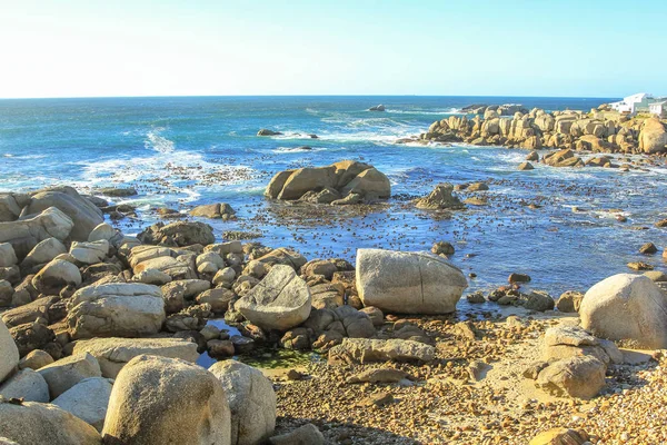 Cidade do Cabo praia rochosa — Fotografia de Stock