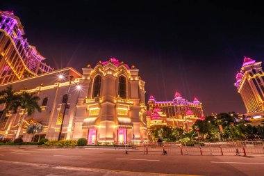 Galaxy Macau lazer gösterisi