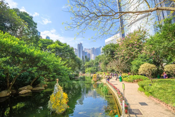 Panorama del parque de Hong Kong — Foto de Stock