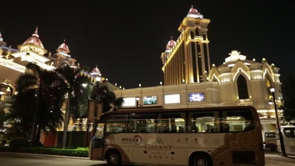 Galaxie Macau Casino — Stockvideo