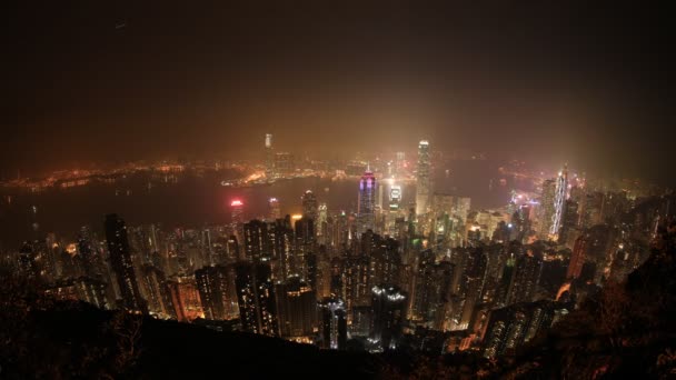 Hong Kong lapso de tiempo — Vídeos de Stock