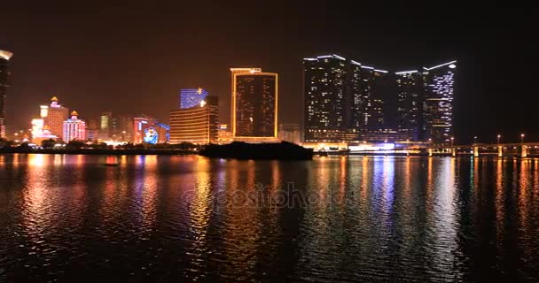 Stadtpanorama von Macao — Stockvideo