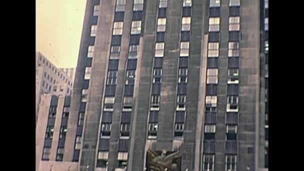 Rockefeller Center budova — Stock video