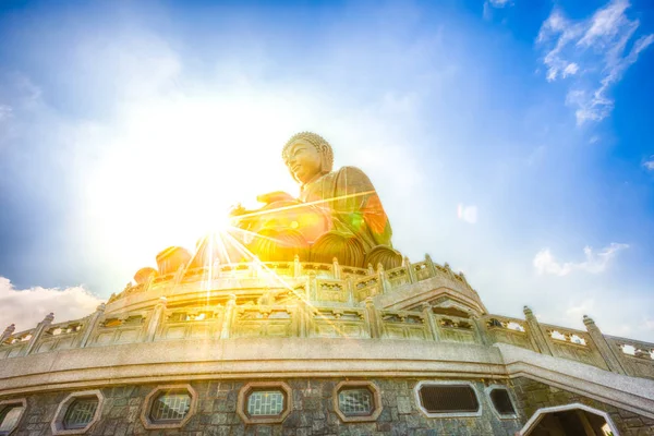 Big Buddha Lantau — Stockfoto