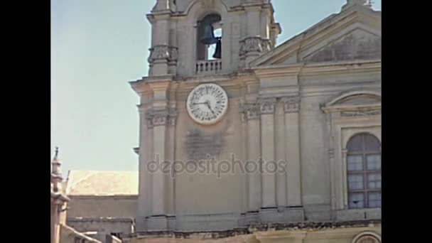 Собор Святого Павла на Мальте — стоковое видео